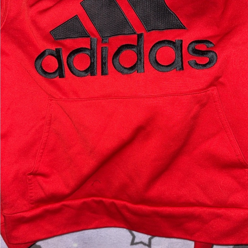 Red Adidas Sweatshirt